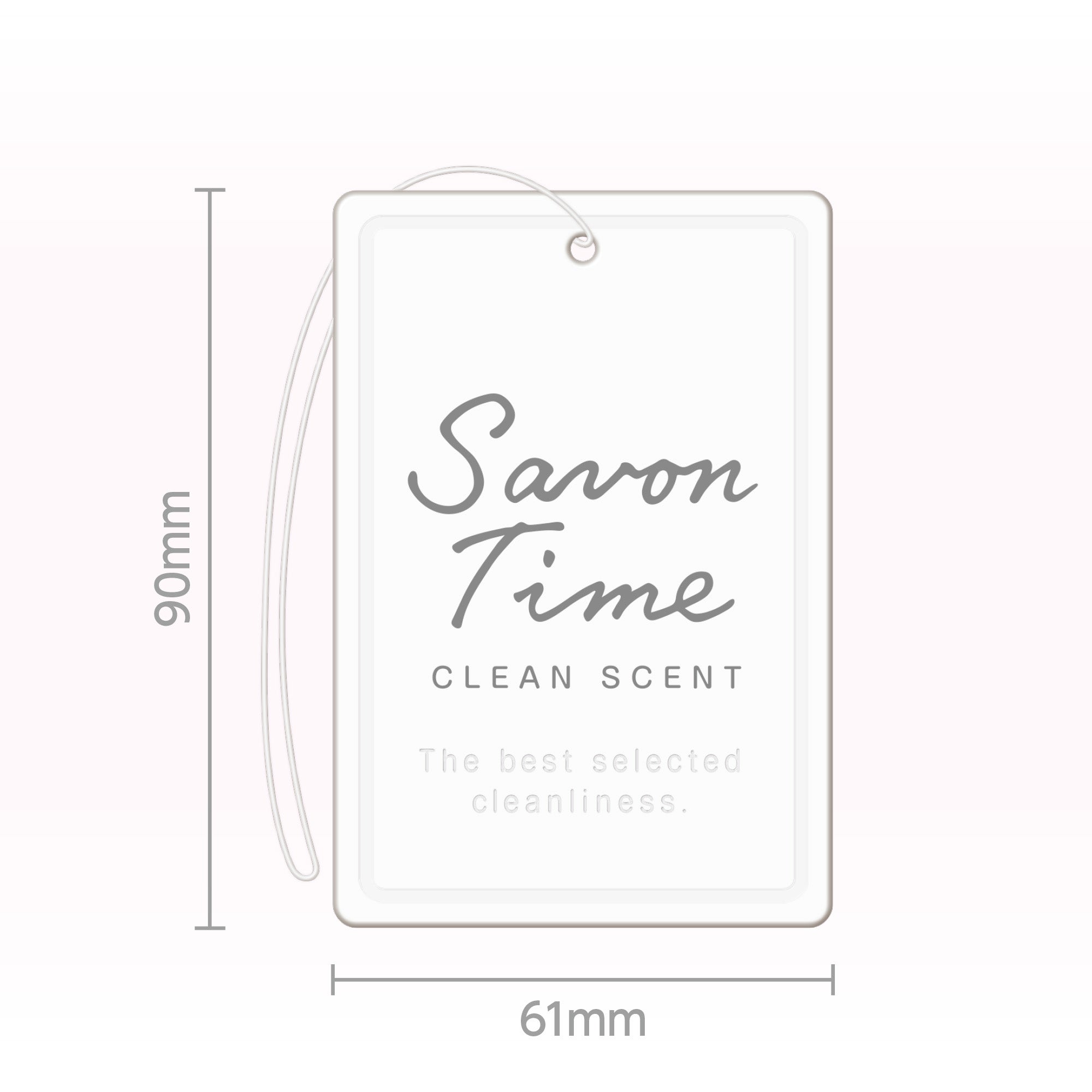 サボンタイム プレート3個パック フローラルムスク | カーデオドラント