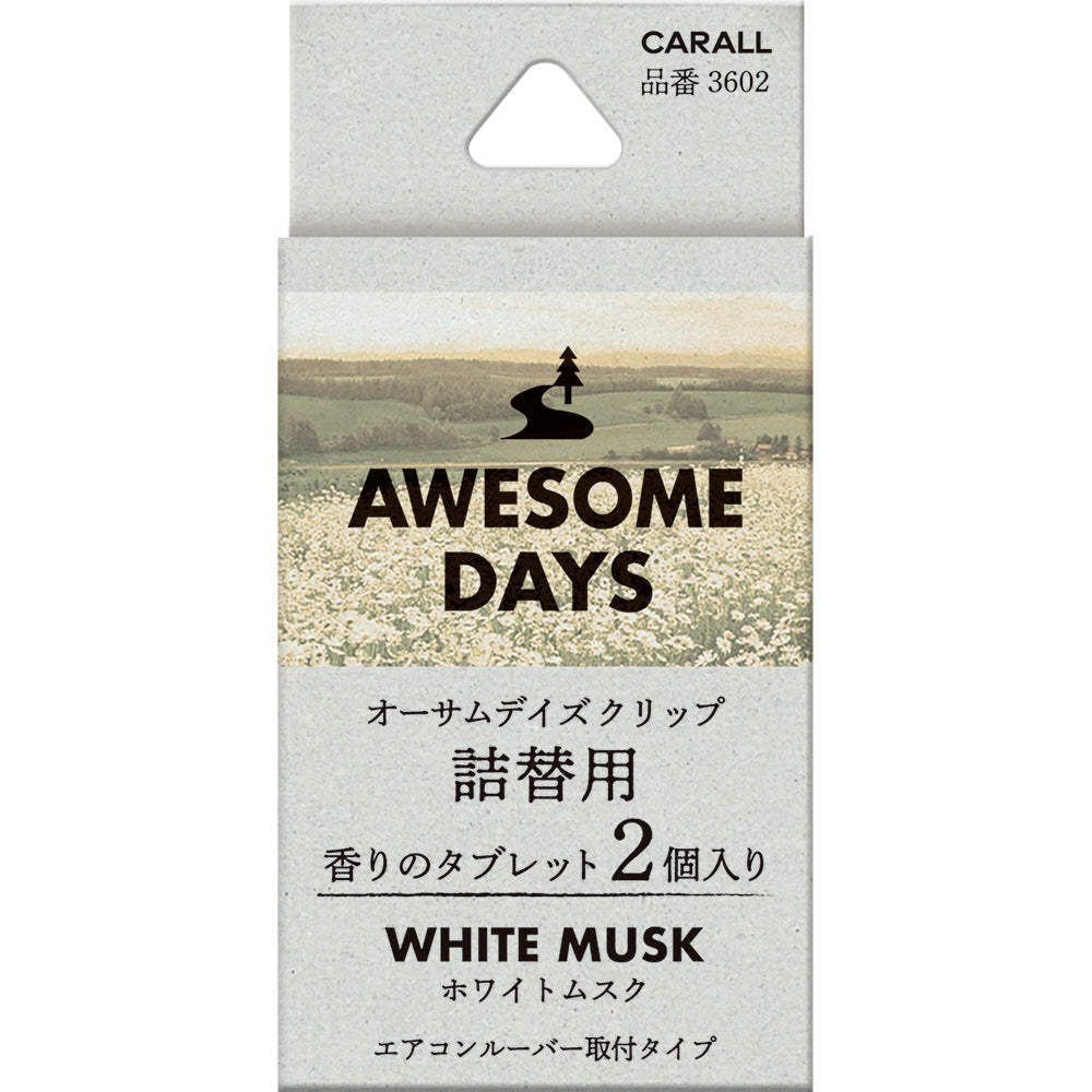AWESOME DAYS CLIP REFILL WHITE MUSK