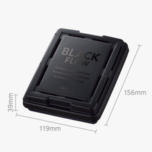 Load image into Gallery viewer, BLACK FLOW BOX BLACK SILK
