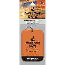 画像をギャラリービューアに読み込む, オーサムデイズ プレート3個パック サンセットベール
