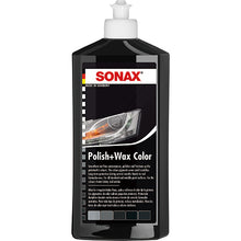 Load image into Gallery viewer, SONAX POLISH &amp; WAX COLOR BLACK 500
