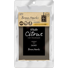 Load image into Gallery viewer, BROWN MARKS SACHET WHITE CITRUS
